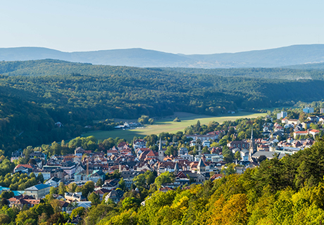 Stadt Bad Kissingen Drohnenaufnahme | Wohnungen Gute Lage Bad Kissingen