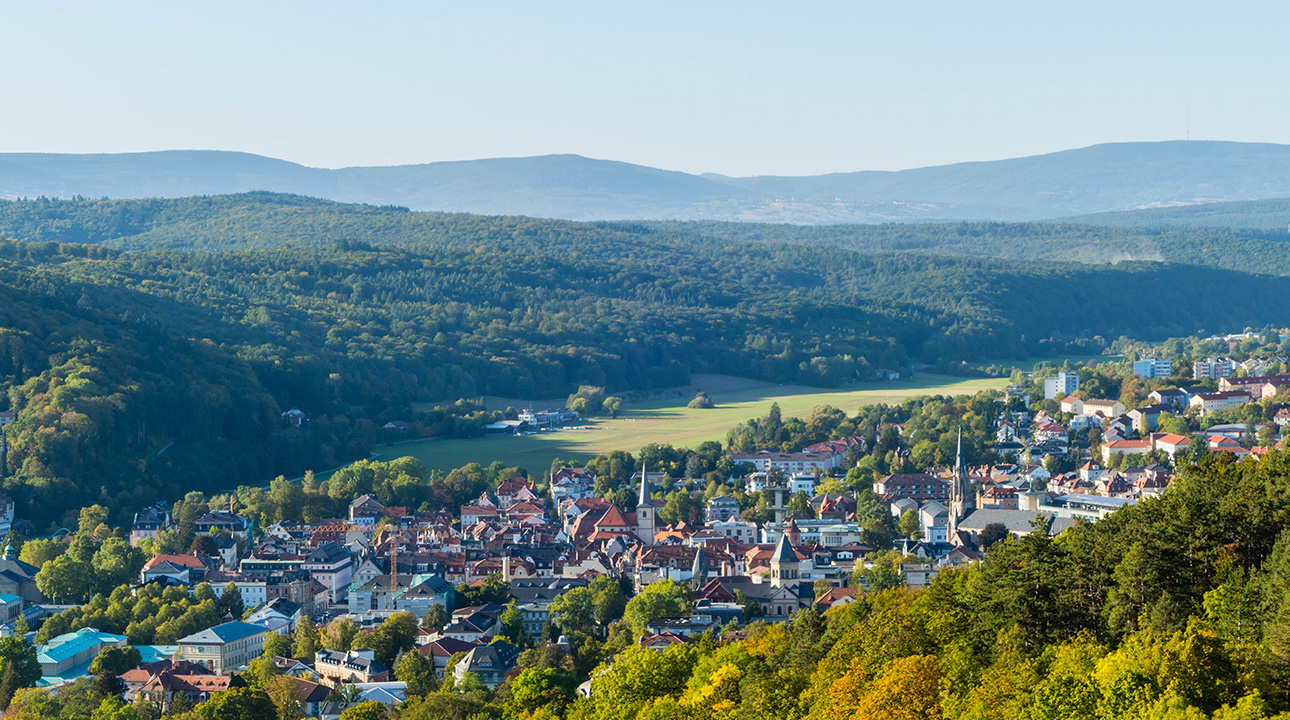 Bad Kissingen Drohnenaufnahme | Häuser zum Kauf Bad Kissingen