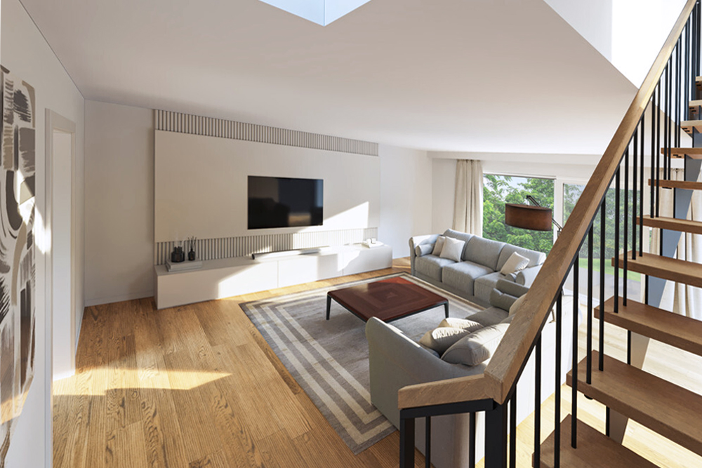 Haus Wohnzimmer | Haus kaufen Unterfranken