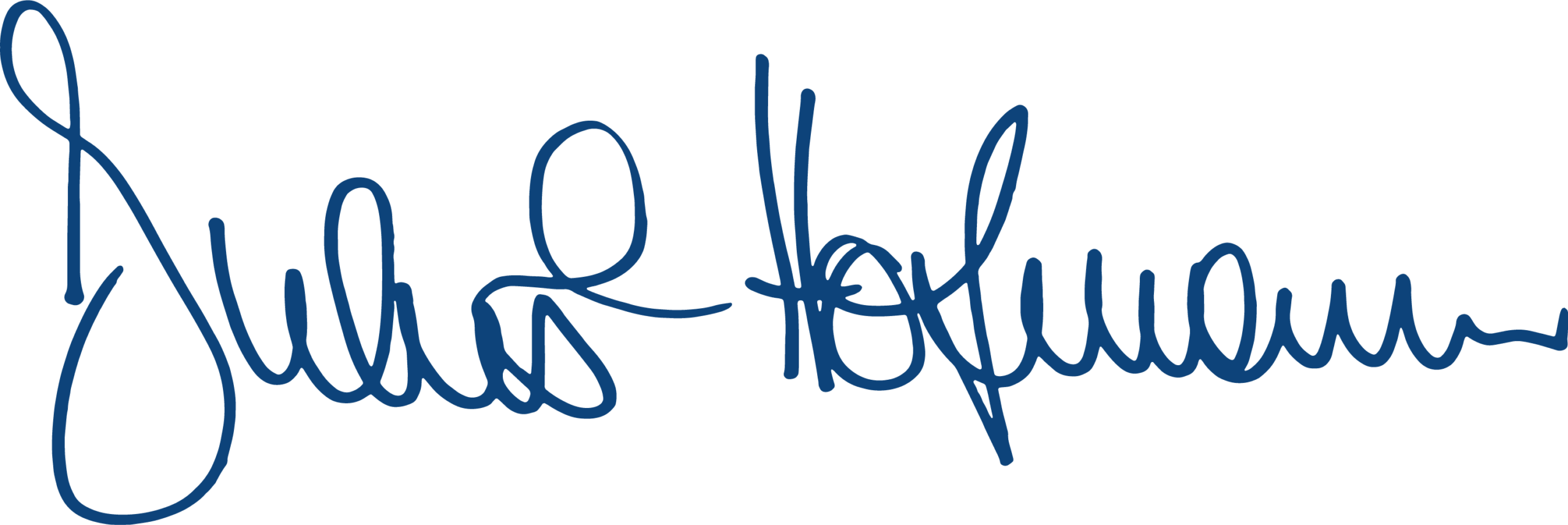 Julius Hofmann Unterschrift