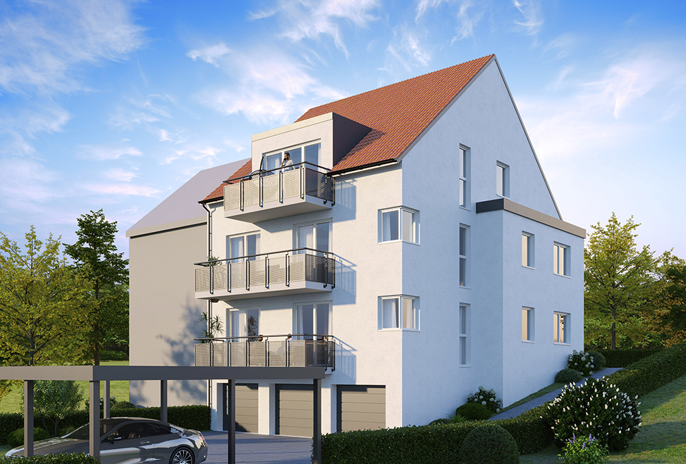 Mehrfamilienhaus mit Balkon | Mehrfamilienhaus Bad Kissingen